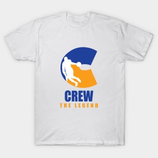 Crew Custom Player Basketball Your Name The Legend T-Shirt